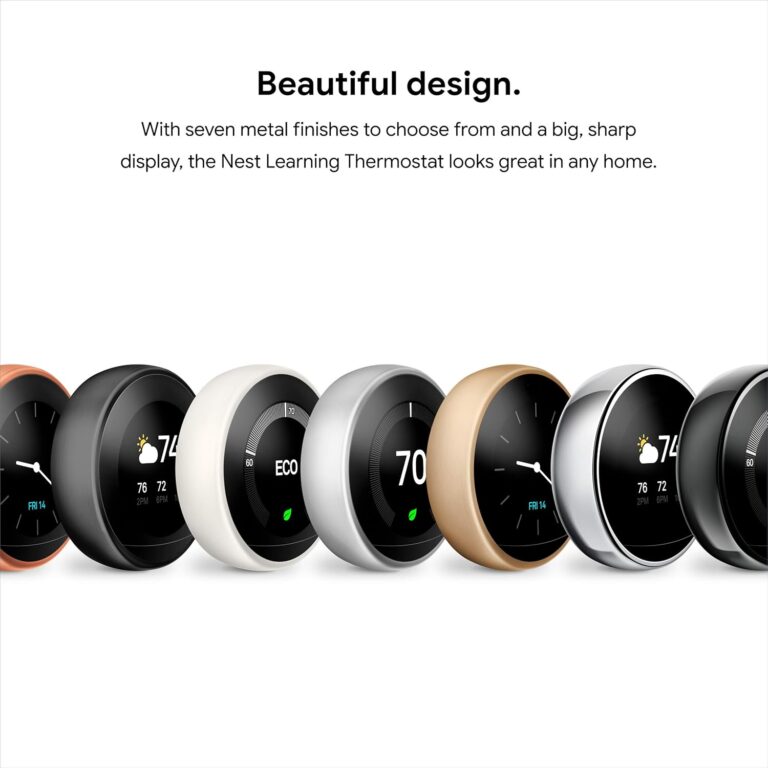 Nest Learning Thermostat – Energy Efficiency at Its Best